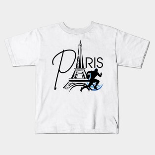 Paris summer games rugby Kids T-Shirt